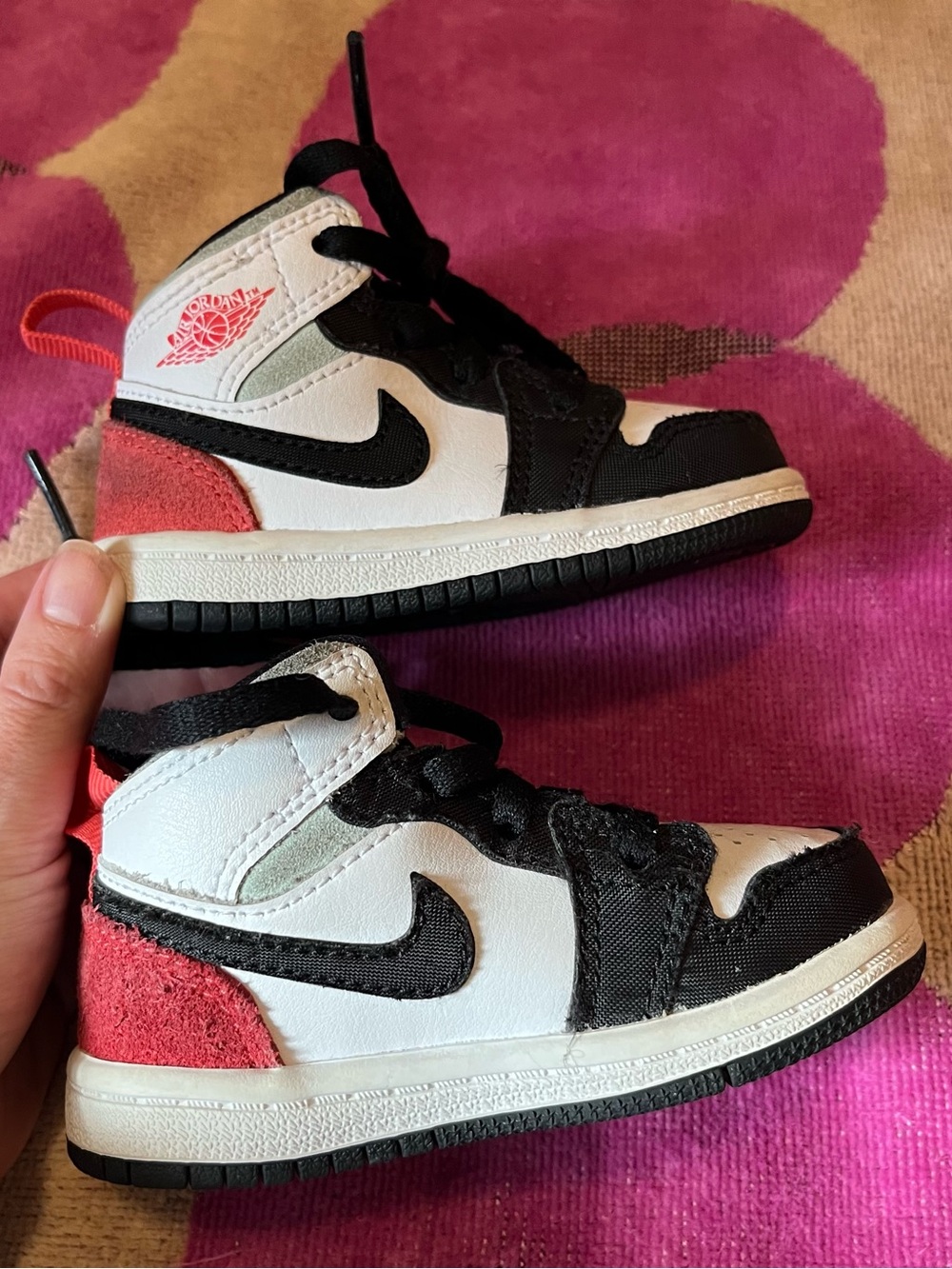 Toddler Nike Air Jordan 1 Mid SE Sneakers